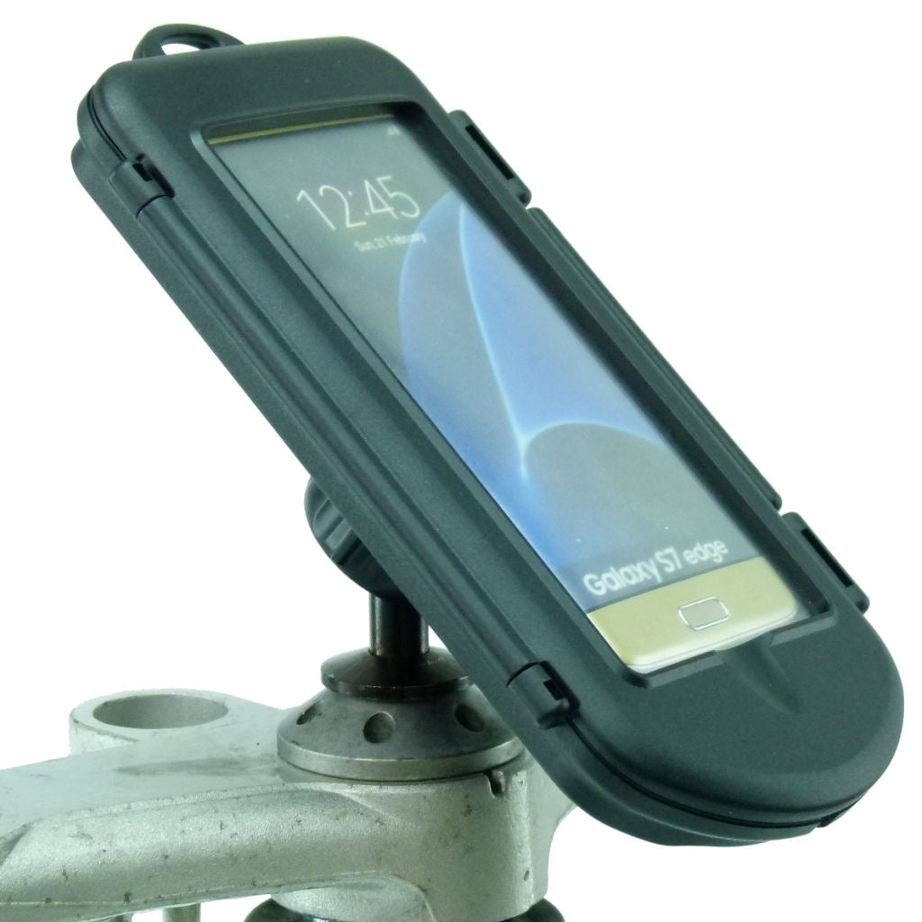 Waterproof 12mm Hexagon Motorcycle Bike Mount for Galaxy S7 Edge fits Honda Blackbird &amp; Kawasaki (sku 34859)