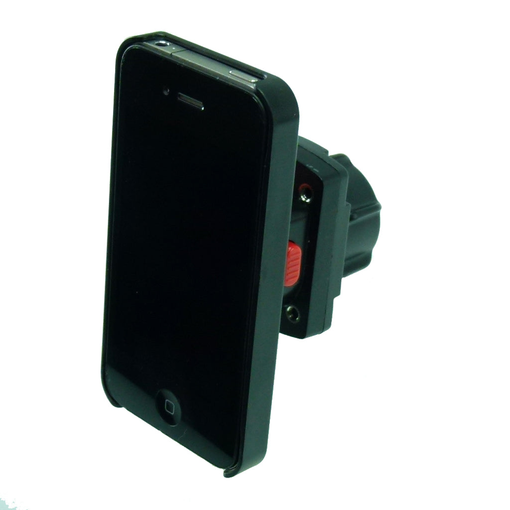 TiGRA Lightweight Waterproof Rain Guard Case for iPhone 4S with 1" Socket Twist &amp; Lock Adapter (sku 34902)