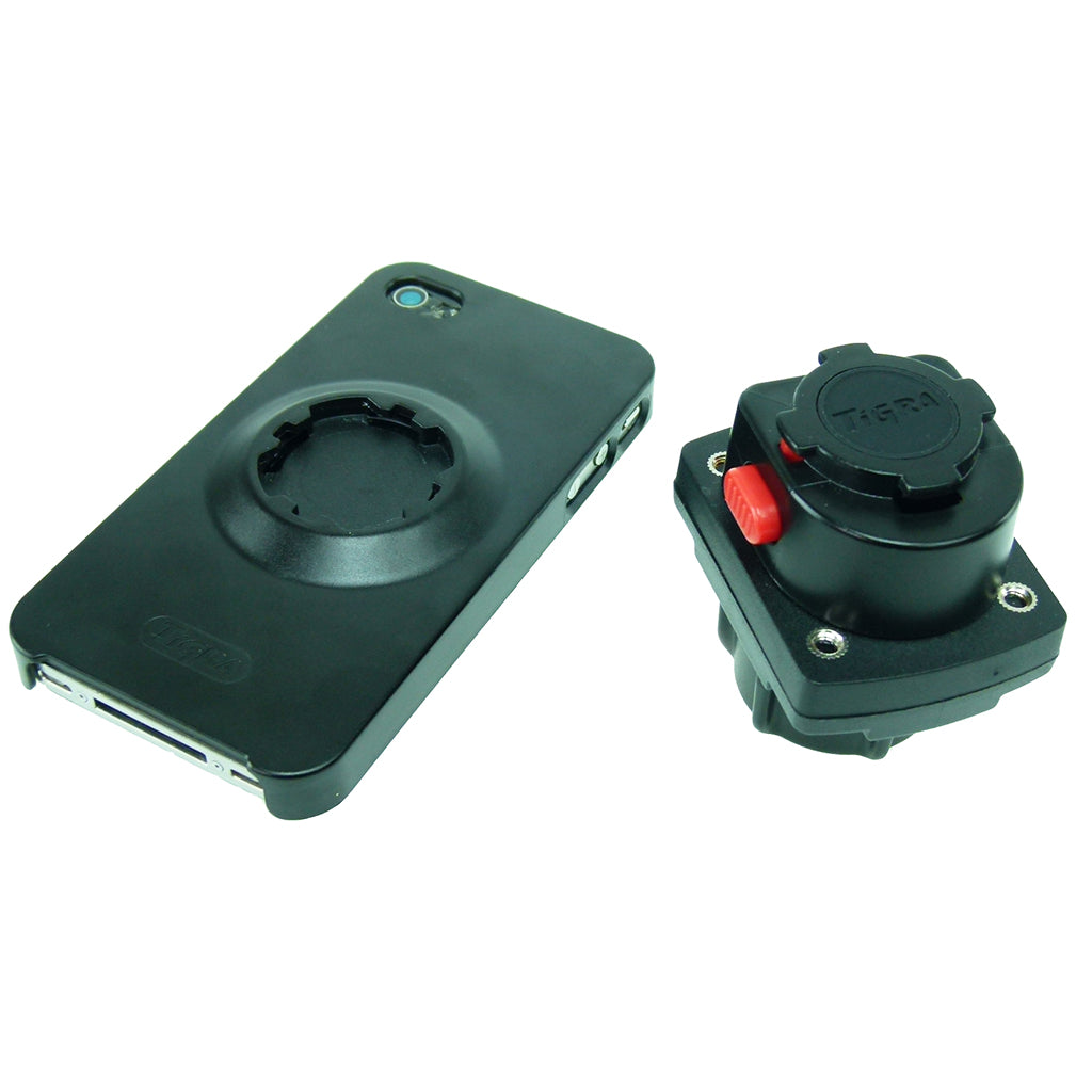 TiGRA Lightweight Waterproof Rain Guard Case for iPhone 4S with 1" Socket Twist &amp; Lock Adapter (sku 34902)