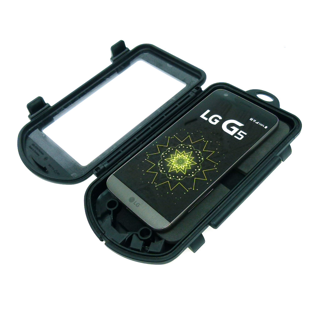 20.5-24.5mm Motorcycle Yoke Stem Mount with Waterproof Case for LG G5 (sku 34991)