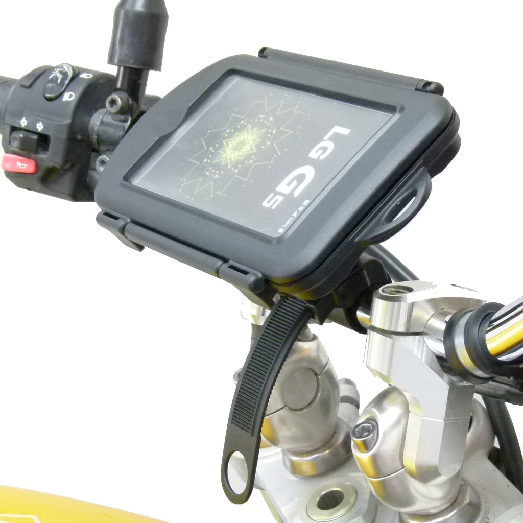 Motorcycle Locking Strap Mount &amp; Waterproof Cases for LG G5 (sku 35076)