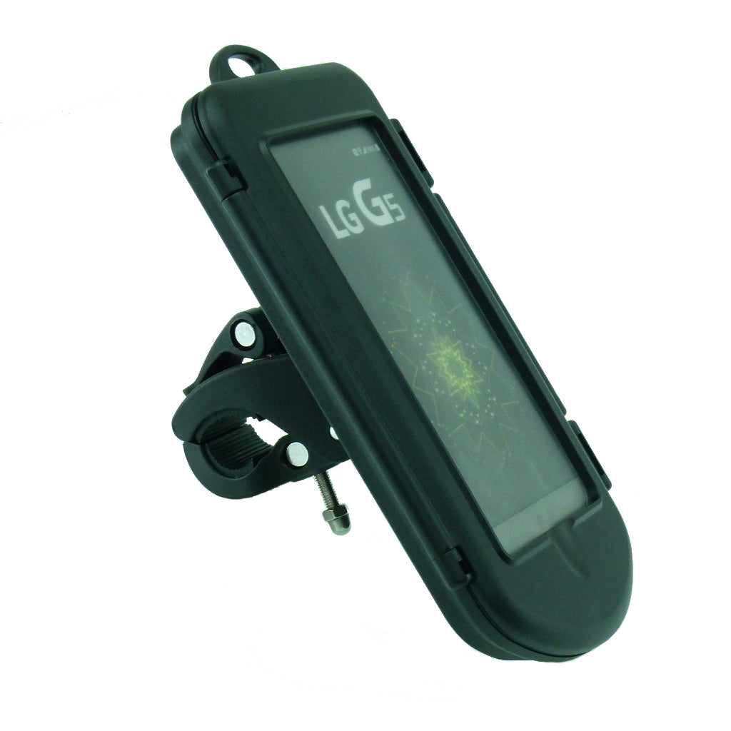 Waterproof Hard Case Quick Fix Motorcycle Handlebar Mount for Samsung LG G5 (sku 35077)