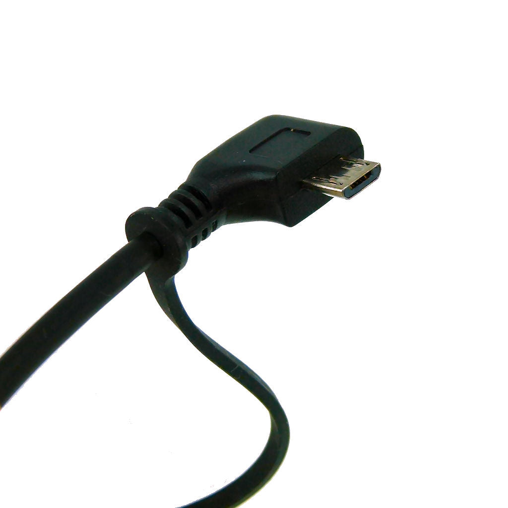 BuyBits High Power Angled Micro USB Vehicle Camera Video Hard Wire Charging Cable (sku 35126)