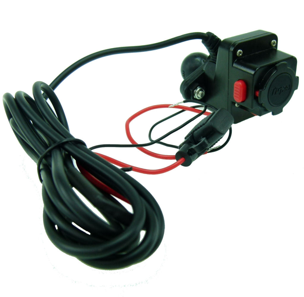 TiGRA Hardwire Powered 25mm BALL Adapter for MountCase &amp; MountCase 2 Phone Cases (sku 35158)