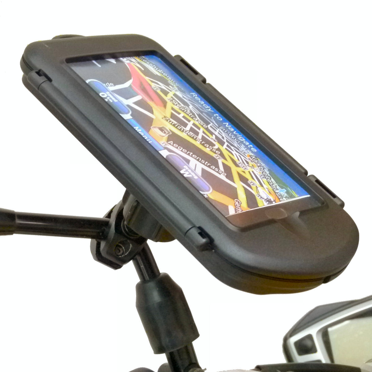 Waterproof Motorcycle Bike Mirror Phone Mount for OnePlus 3 (sku 35199)