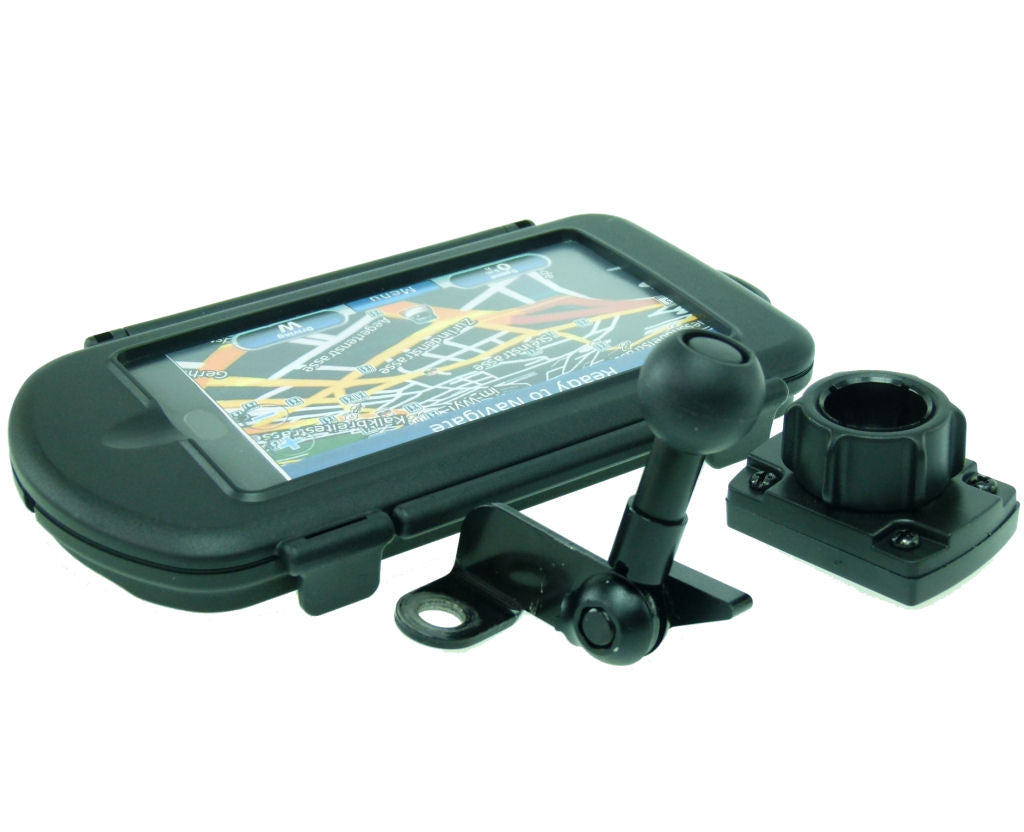 Waterproof Motorcycle M8 - M10 Mirror Phone Mount for OnePlus 3 (sku 35200)