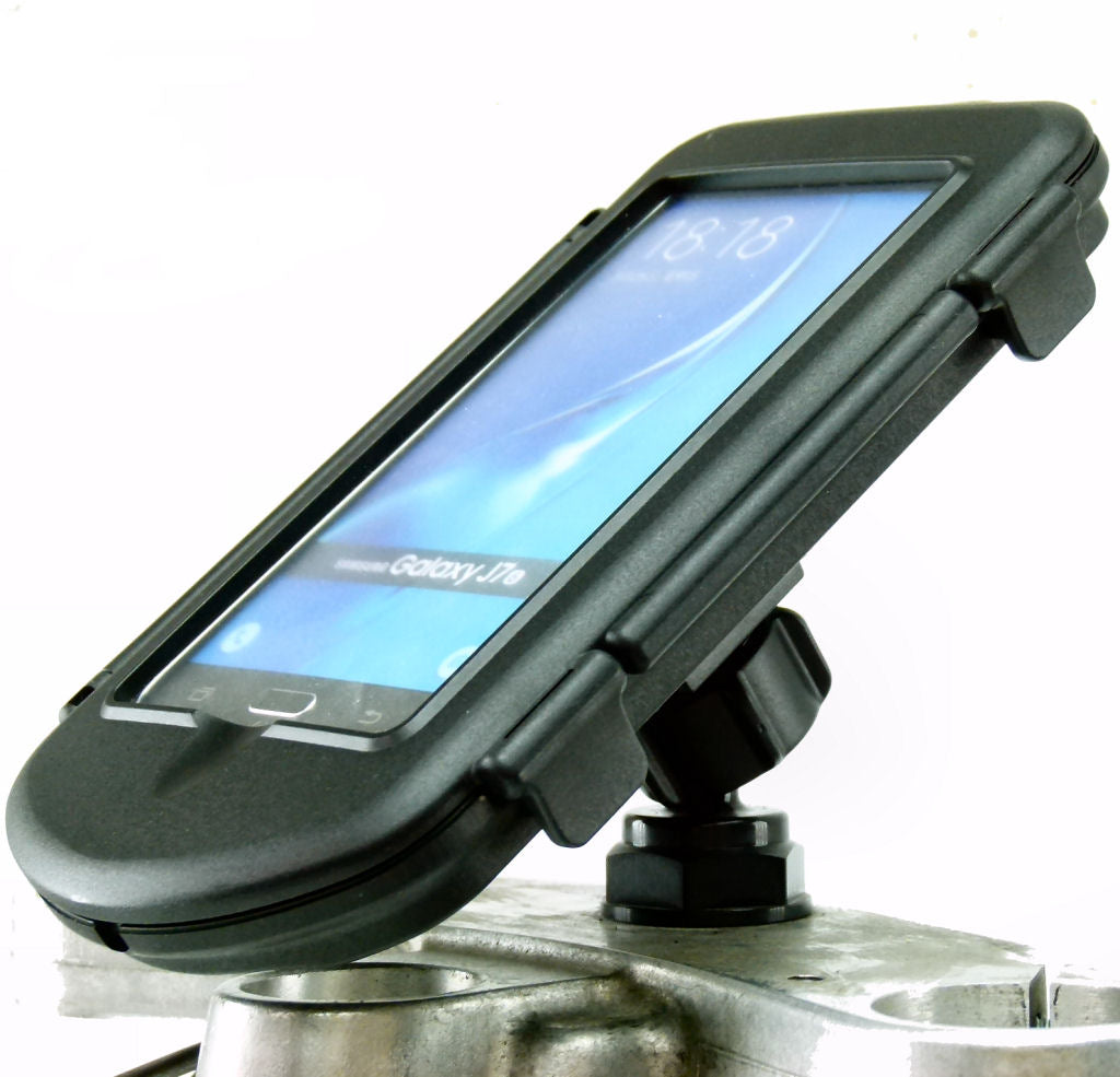 Yoke 30 Waterproof Motorcycle Mount for Samsung Galaxy J7 (sku 35393)