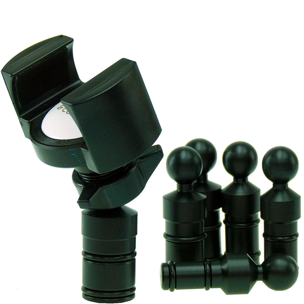 Techgripper Phone Holder &amp; Motorcycle Stem Mount 13mm 16mm 17mm 18mm 19mm 24mm (sku 35504)