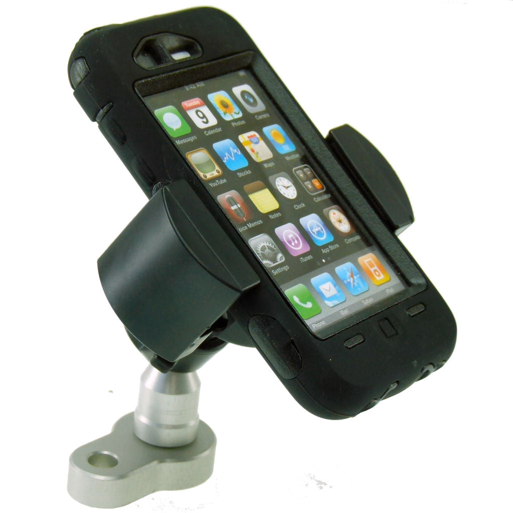 Motorcycle M8 Pin Mount &amp; "TechGripper" Phone Holder (sku 35505)