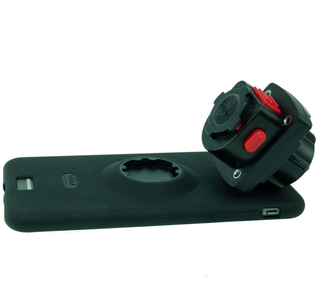 TiGRA MountCase Bundle with Motorcycle M8 Top Clamp Mount for iPhone SE 2 (2020) (sku 53688) - BuyBits Ltd UK