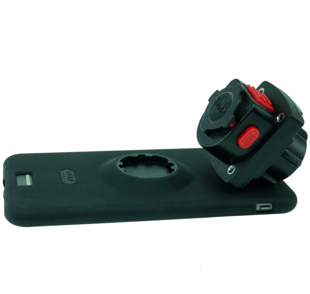 TiGRA MountCase for iPhone 7 with Motorcycle Crossbar Mount (sku 35801)