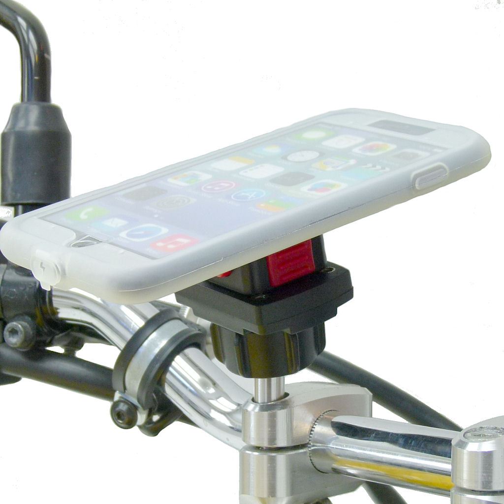 TiGRA MountCase Bundle with Motorcycle M8 Handlebar Mount for iPhone SE (sku 47010) - BuyBits Ltd UK