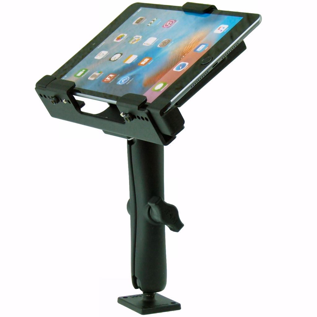 Key Lock Permanent Heavy Duty Adjustable Mount for iPad Mini 2019 (sku 50552) - BuyBits Ltd UK
