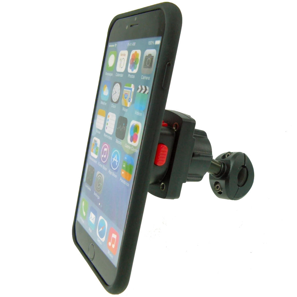 TiGRA MountCase for iPhone 7 with Motorcycle Crossbar Mount (sku 35801)