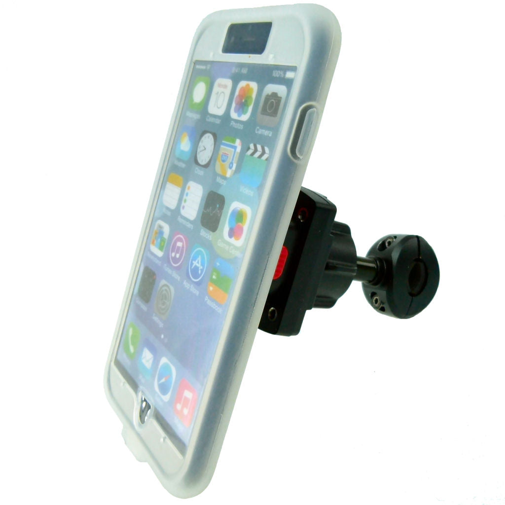 TiGRA MountCase for iPhone 7 with Motorcycle Crossbar Mount (sku 35801)