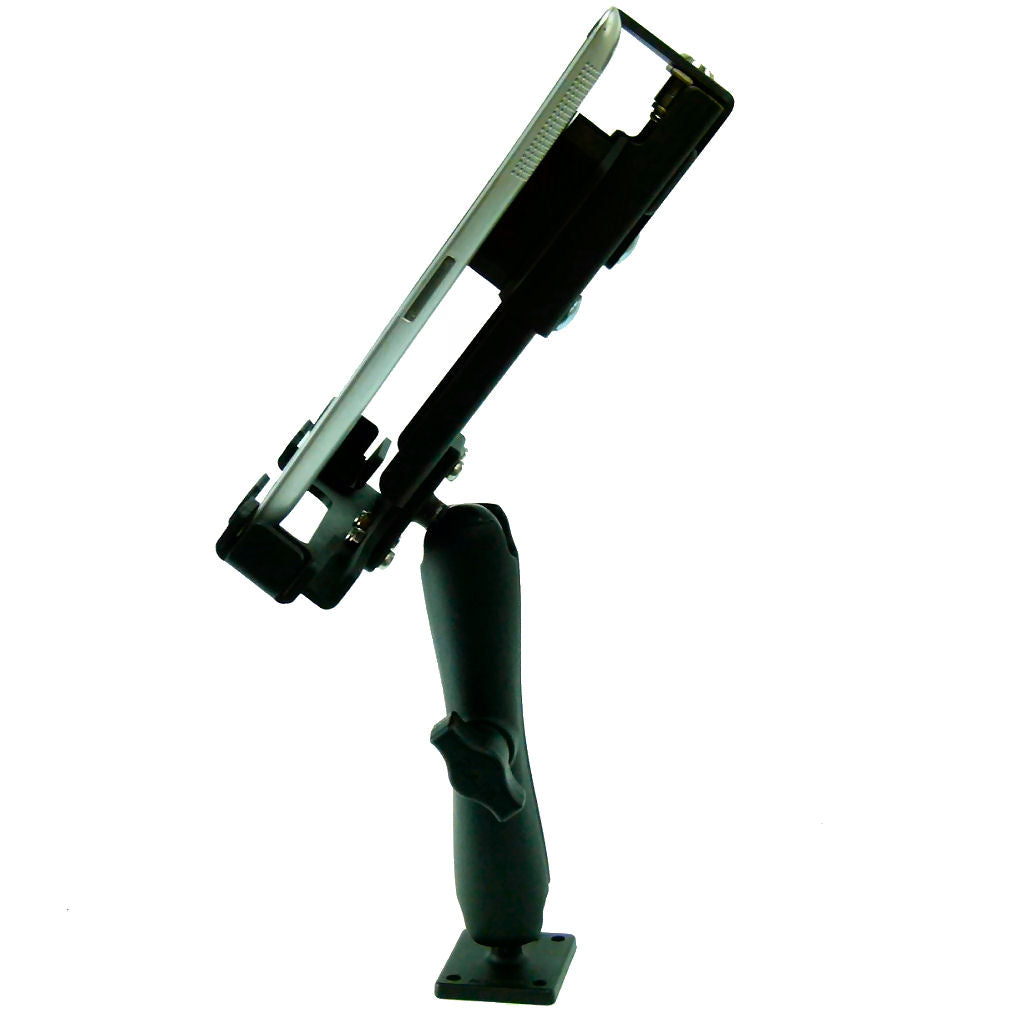 Durable, Screw Down Aluminium Mount with Lock for 7"-10" Tablets  (sku-35827)