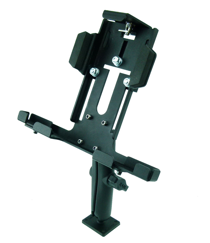 Durable, Screw Down Aluminium Mount with Lock for 7"-10" Tablets  (sku-35827)