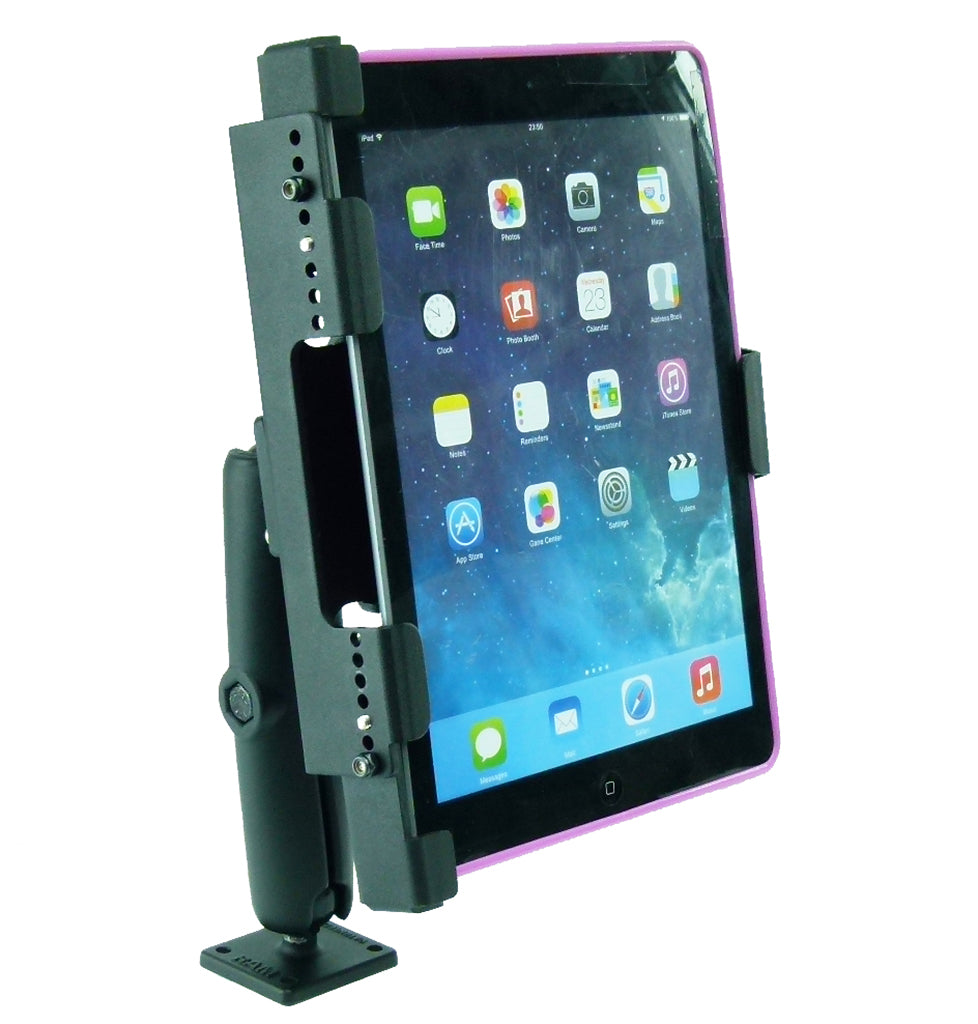 Key Lock Permanent Heavy Duty Adjustable Mount for iPad 9.7" 6th Gen (2018) (sku 42760)