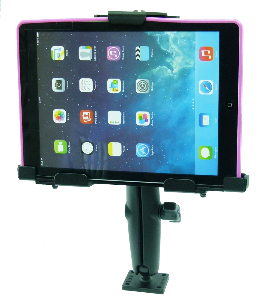 Key Lock Permanent Heavy Duty Adjustable Mount for iPad Air (sku 35806)