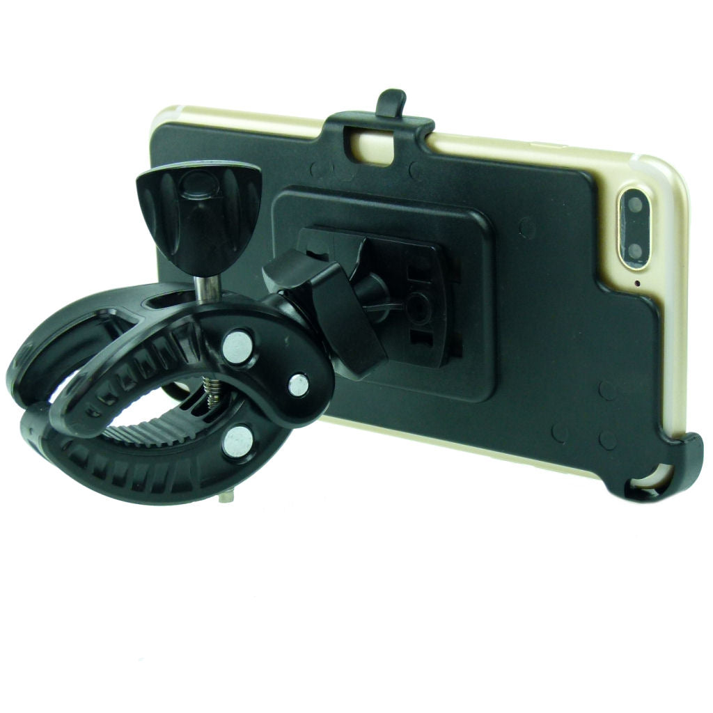 Dedicated K-Tech Bike Handlebar Clamp Phone Mount Holder for iPhone 7 PLUS 5.5" (sku 35865)