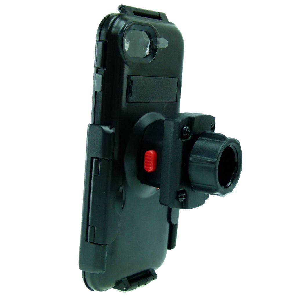Yoke 10 Motorcycle Nut Mount with TiGRA Waterproof Tough Case for iPhone SE 2 (2020) fits Honda (sku 53633) - BuyBits Ltd UK