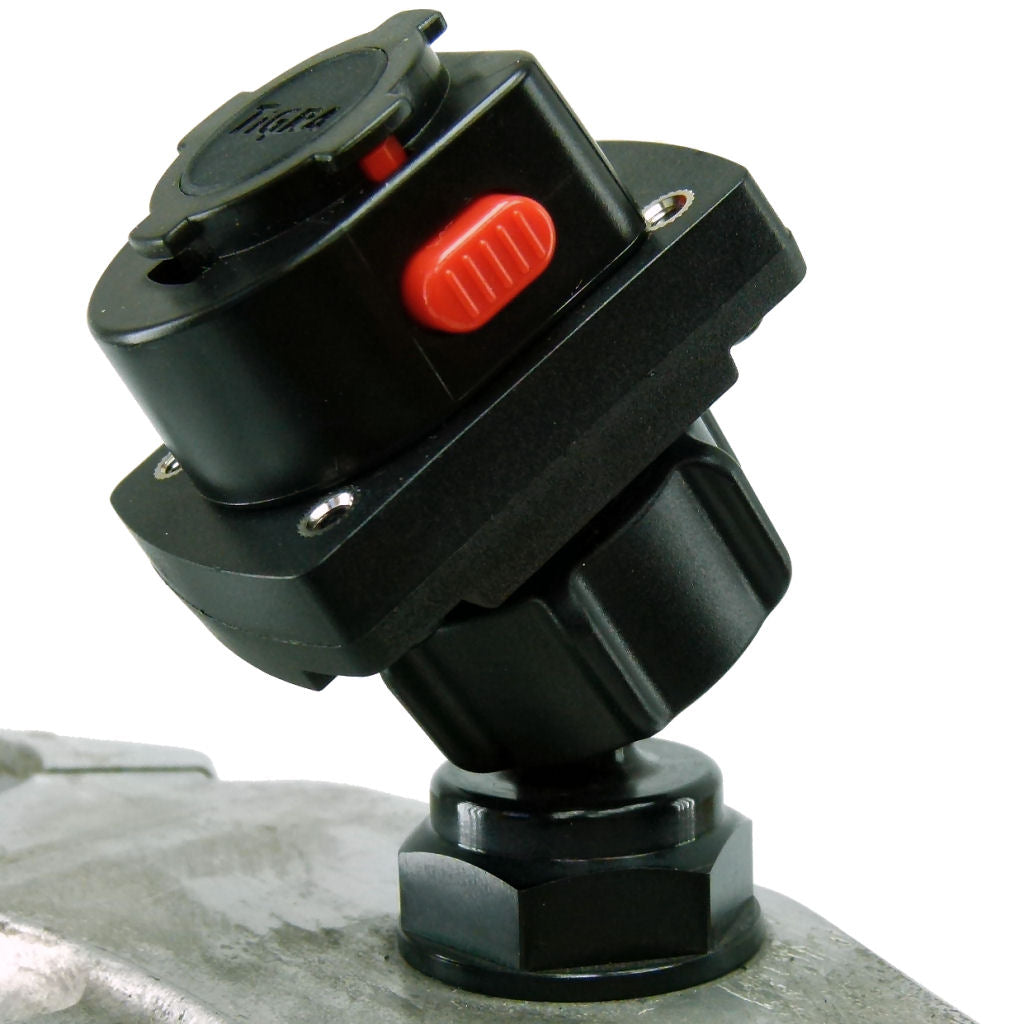 Yoke 20 Motorcycle Nut Mount with TiGRA Waterproof Tough Case for iPhone 7 4.7" (sku 36397)