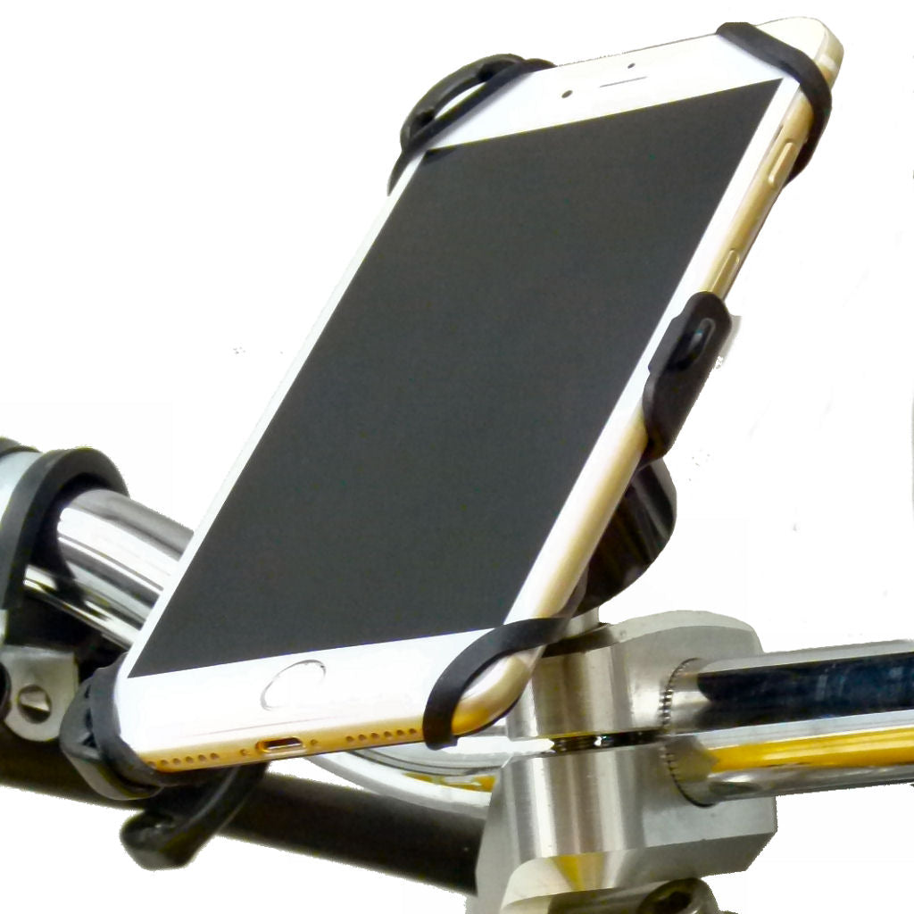 Dedicated Motorcycle M8 Handlebar Top Clamp Phone Mount for iPhone 7 PLUS (5.5") (sku 36407)