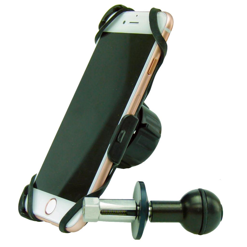 12mm Hexagon Stem Bike Mount for Honda Blackbird - Kawasaki Motorcycles fits iPhone SE 2 (2020) (sku 53624) - BuyBits Ltd UK