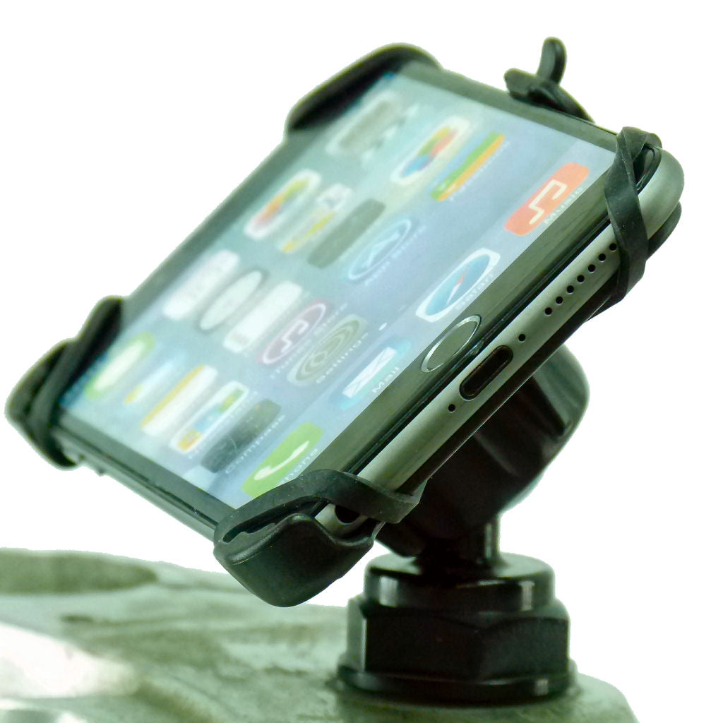 Motorcycle Yoke Nut Cap Mount for Apple iPhone 6S PLUS fits Yamaha FJR 1300 series (sku 36475)