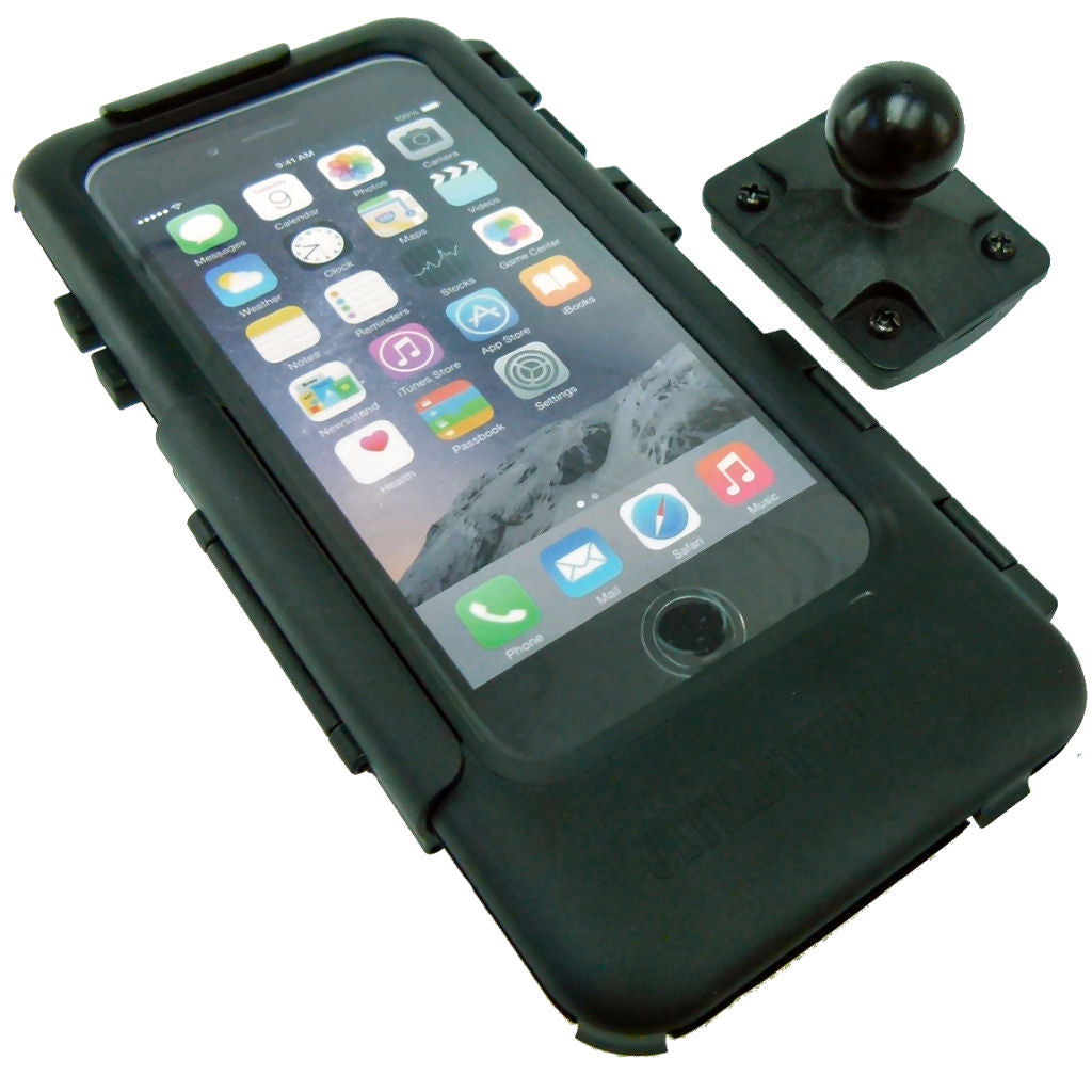 Hard Shell Tough case for iPhone 7 PLUS (5.5") with 1" - 25mm Ball (sku 36590)