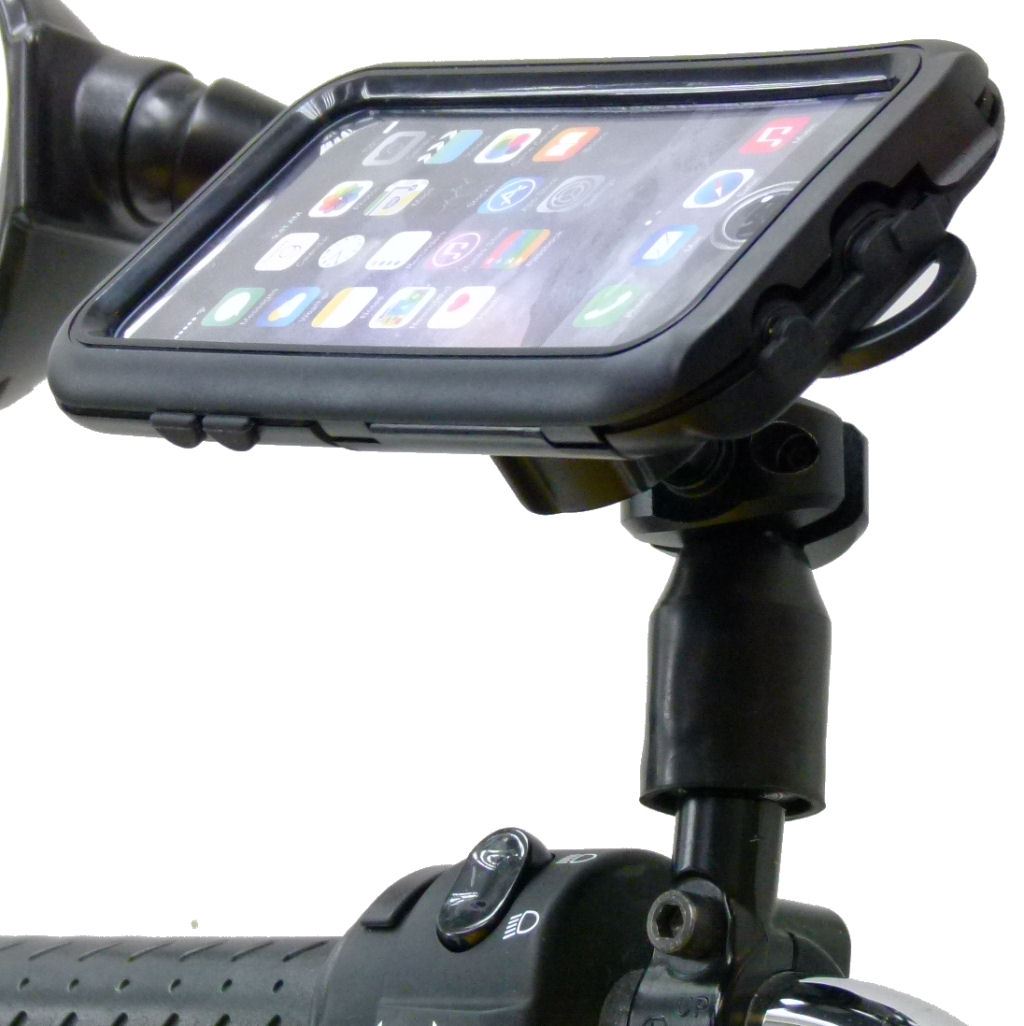 BuyBits Compact Hard Shell Tough Case Bike Mirror Mount for iPhone SE 2 (2020) (sku 53612) - BuyBits Ltd UK
