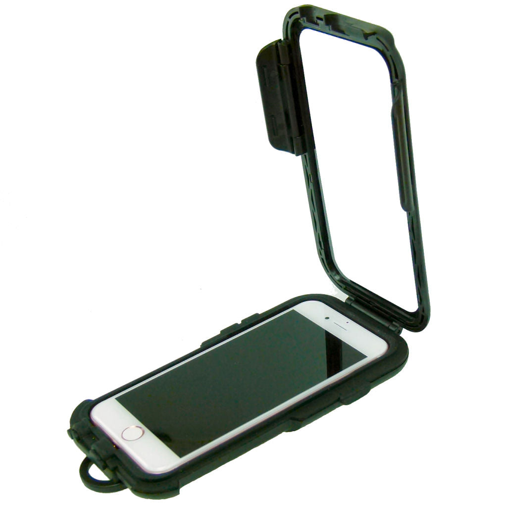 Compact Hard Shell Tough Case 17.5-20.5mm  (0.68-0.81") Bike Stem Mount for iPhone 8 PLUS (sku 39109)