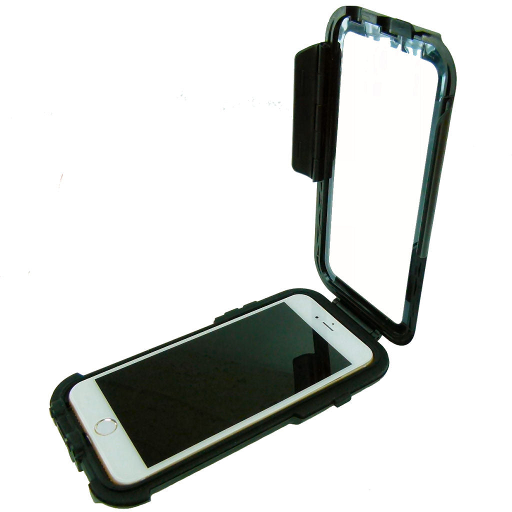 Compact Hard Shell Tough Case 17.5-20.5mm Bike Stem Mount for iPhone 7 PLUS (5.5") (sku 36615)