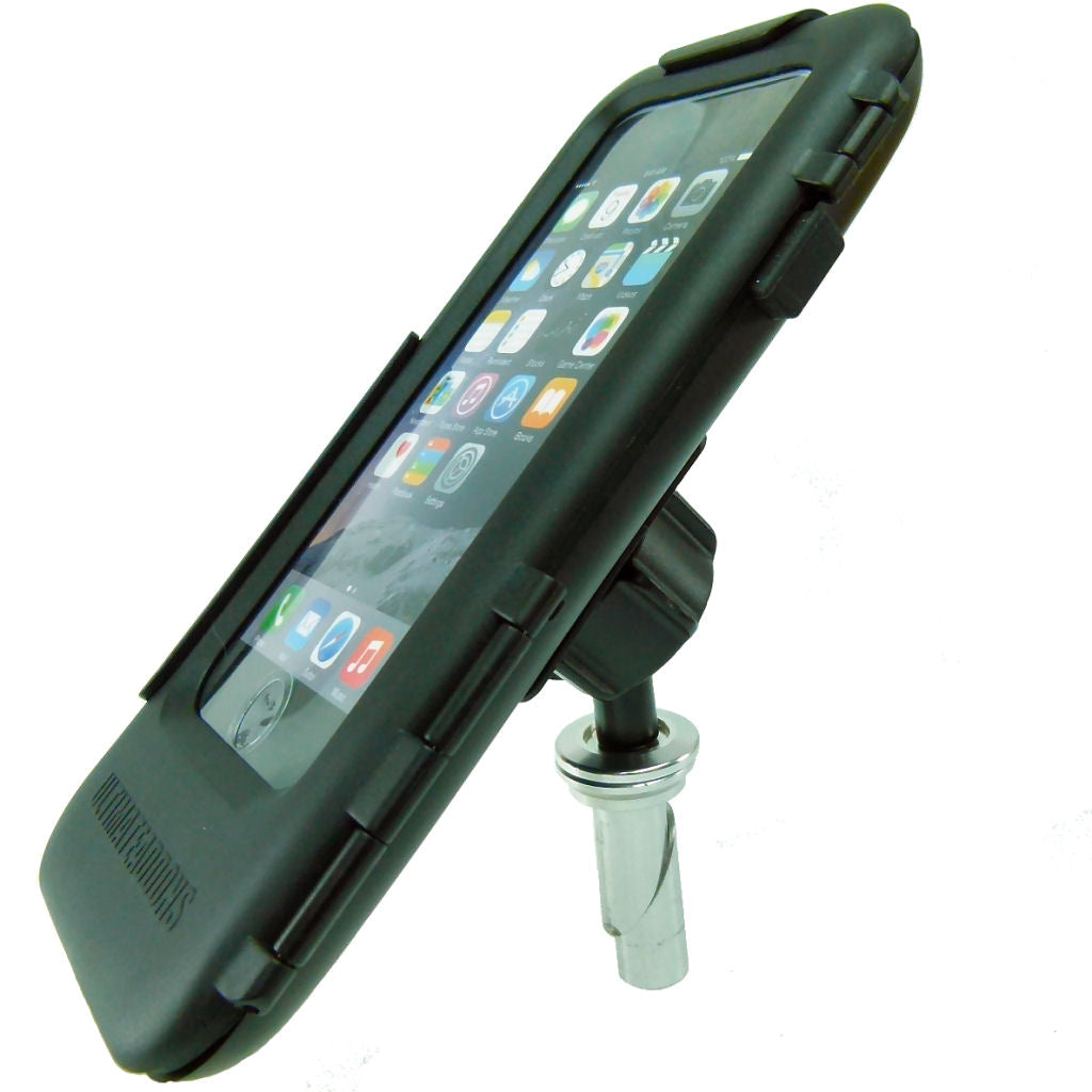 Hard Shell Tough Case 20.5-24.5mm Bike Stem Mount for iPhone 7 (4.7") (sku 36620)