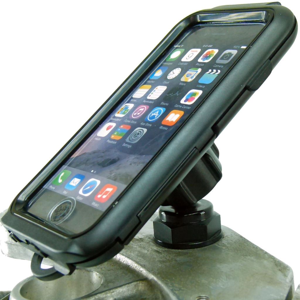 Yoke 40 Motorcycle Yoke Nut Compact Tough Case Mount for Apple iPhone SE 2 (2020) (sku 53599) - BuyBits Ltd UK