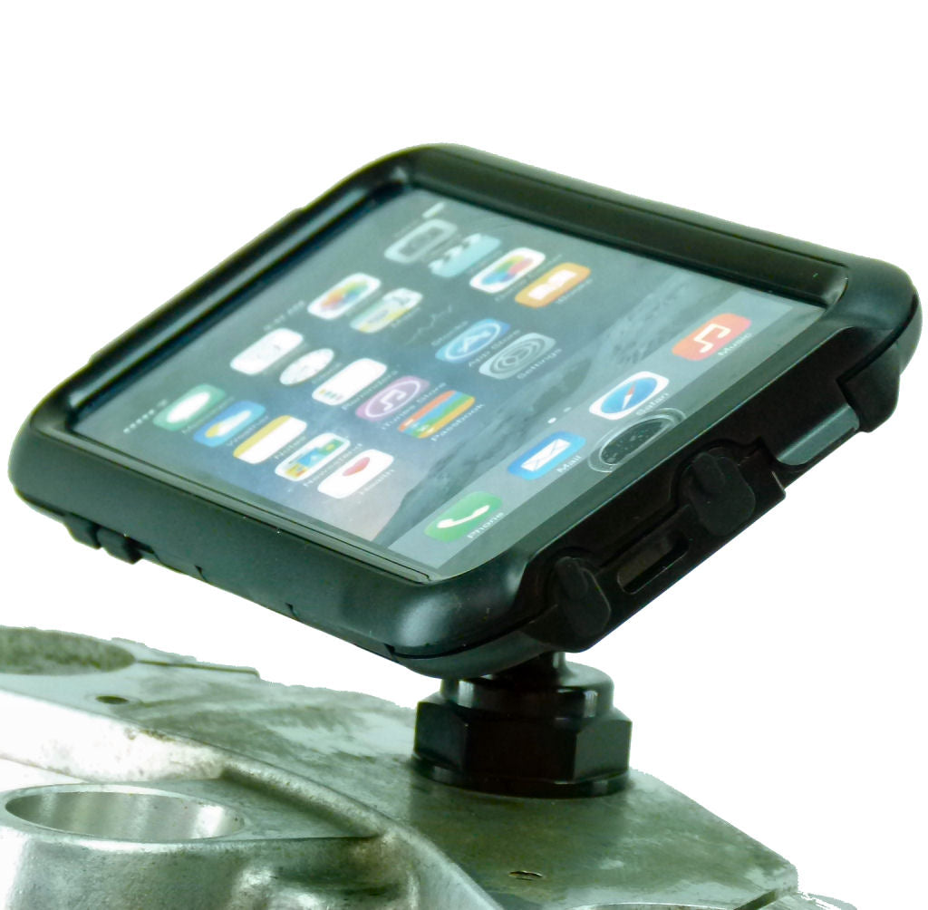 Yoke 10 Motorcycle Yoke Nut Compact Tough Case Mount for Apple iPhone 7 PLUS Fits Honda (sku 36668)
