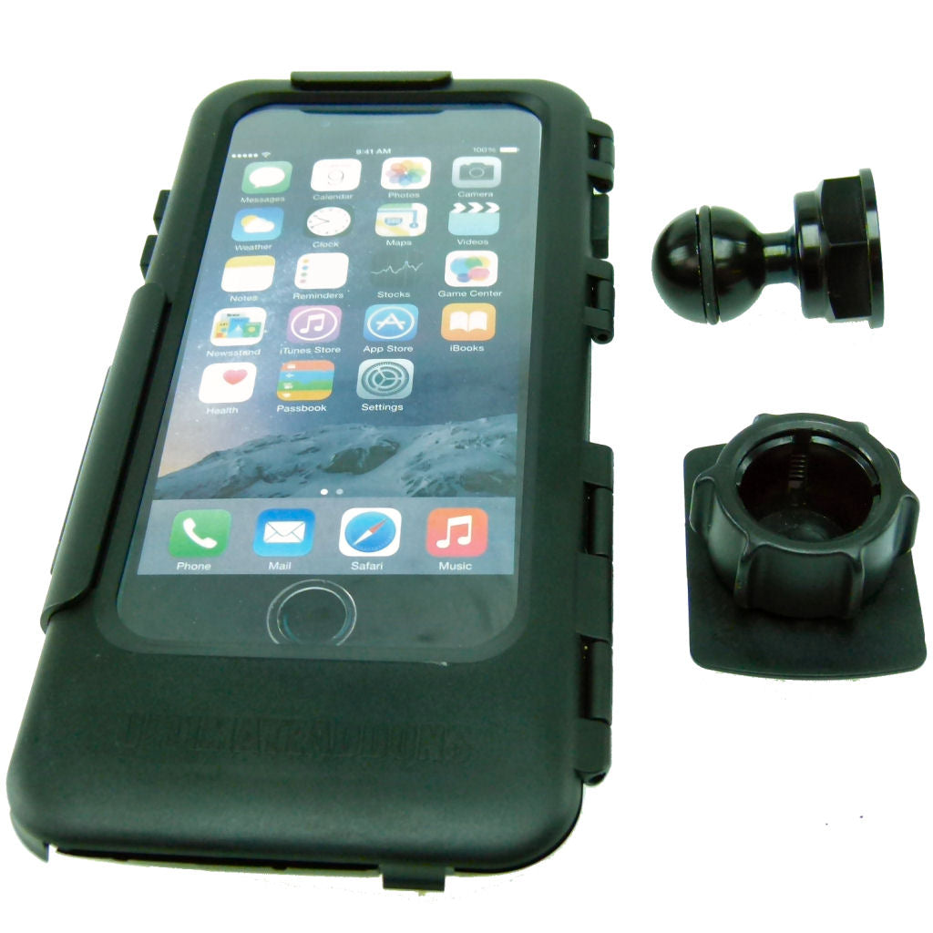 Yoke 30 Motorcycle Yoke Nut Tough Case Mount for Apple iPhone 7 PLUS (5.5") (sku 36680)