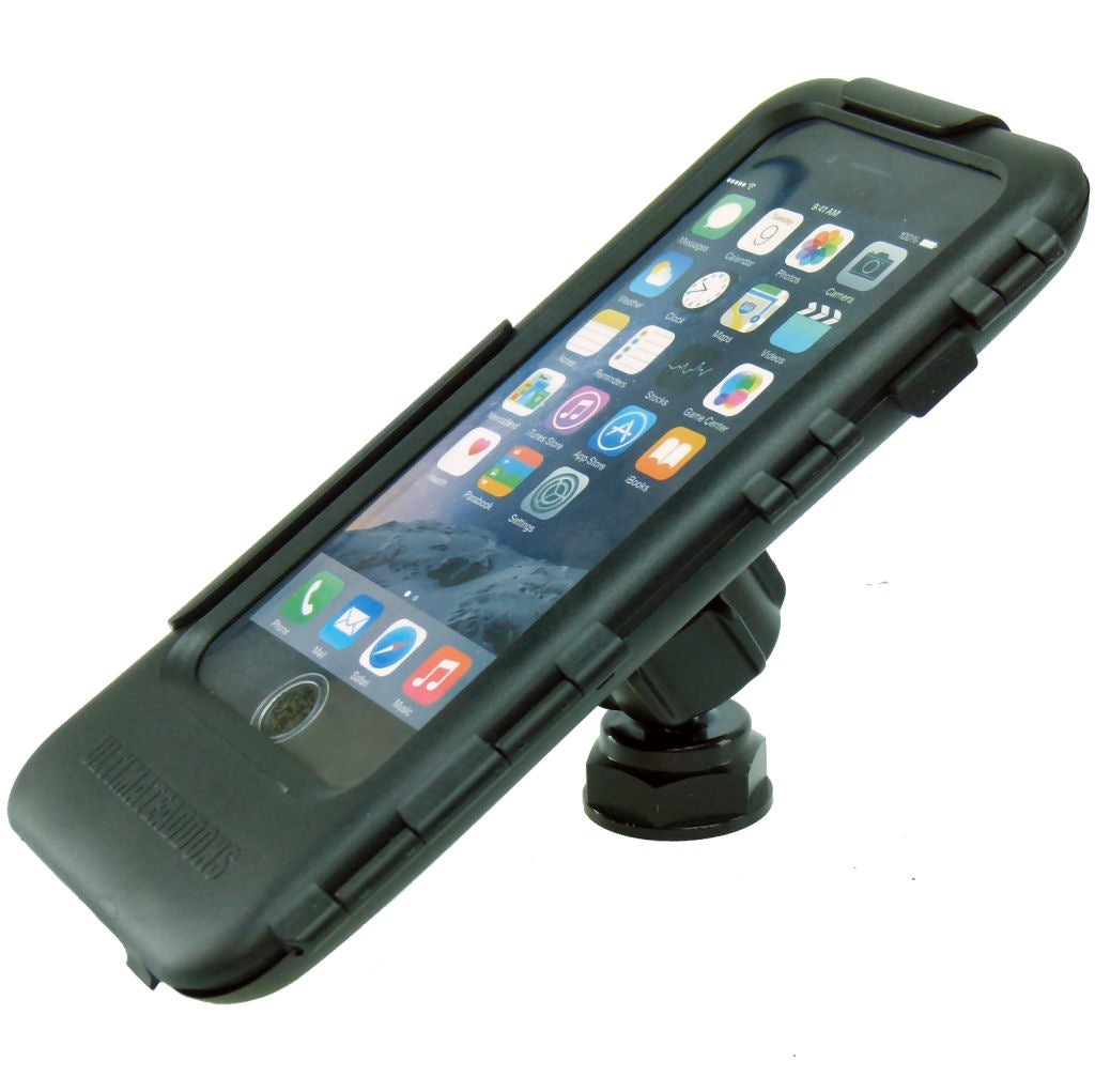 Yoke 10 Motorcycle Yoke Nut Tough Case Mount for Apple iPhone 7 PLUS (5.5") Fits Many HONDA Models (sku 36678)