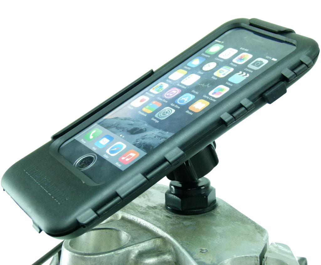 Yoke 20 Motorcycle Yoke Nut Tough Case Mount for Apple iPhone 7 PLUS (5.5") (sku 36679)