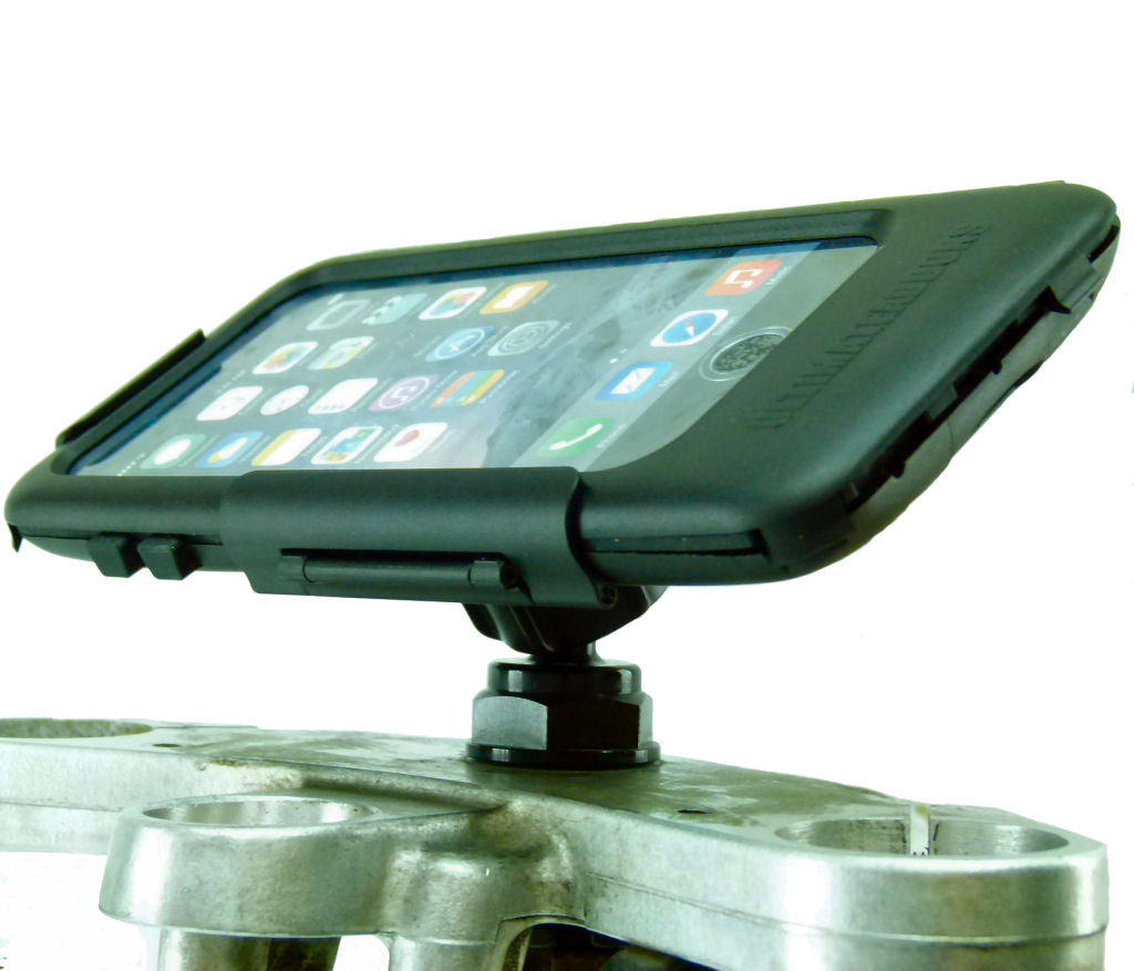 Yoke 30 Motorcycle Yoke Nut Tough Case Mount for Apple iPhone 7 PLUS (5.5") (sku 36680)