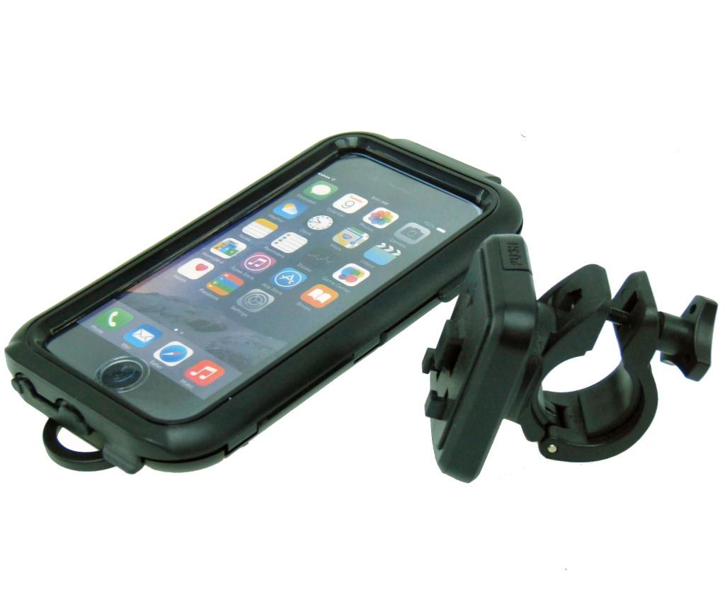 Easy Fit Compact Tough Case Motorcycle Bike Mount for iPhone SE 2 (2020) (sku 53202) - BuyBits Ltd UK