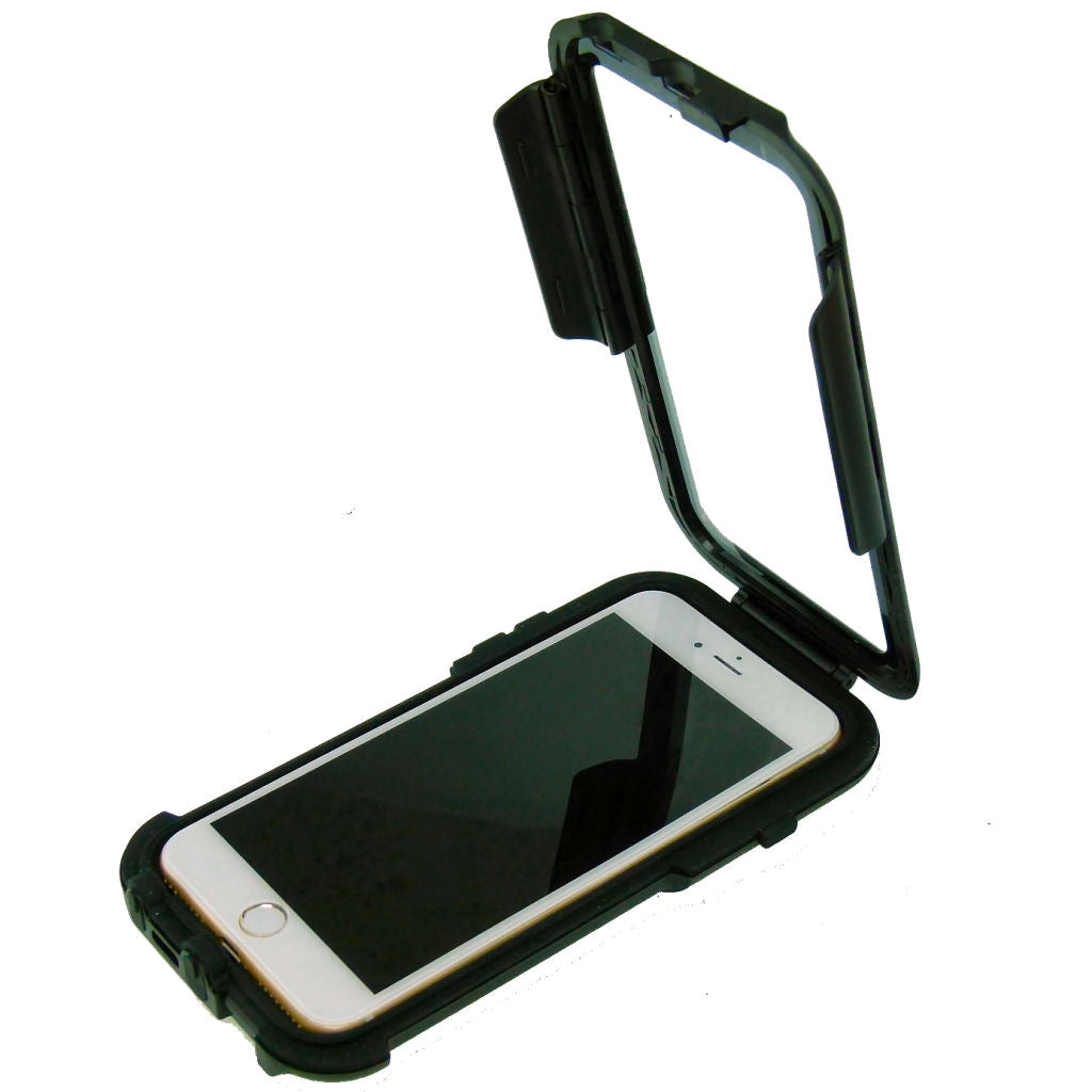 Easy Fit Compact Tough Case Motorcycle Bike Mount for iPhone 7 PLUS (5.5") (sku 36684)