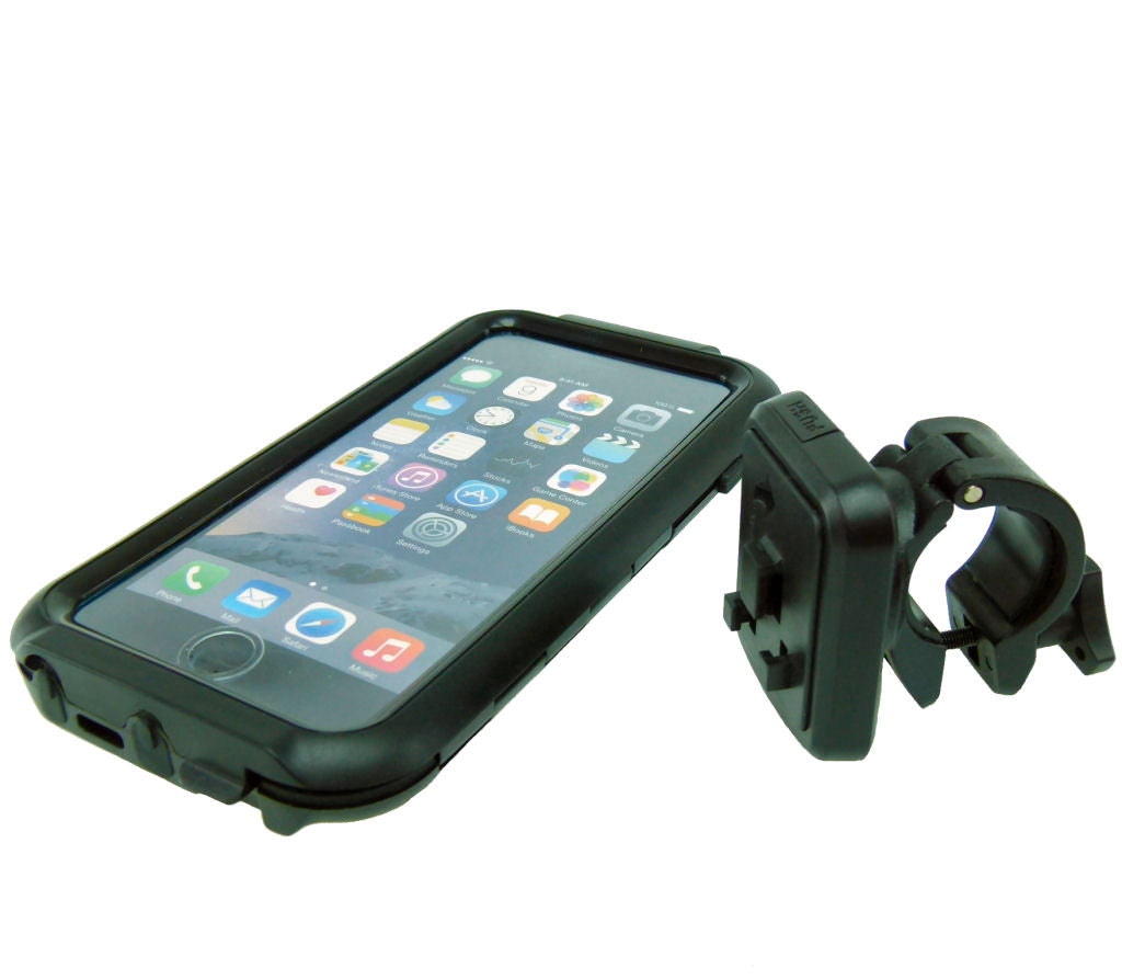 Easy Fit Compact Tough Case Motorcycle Bike Mount for iPhone 7 PLUS (5.5") (sku 36684)