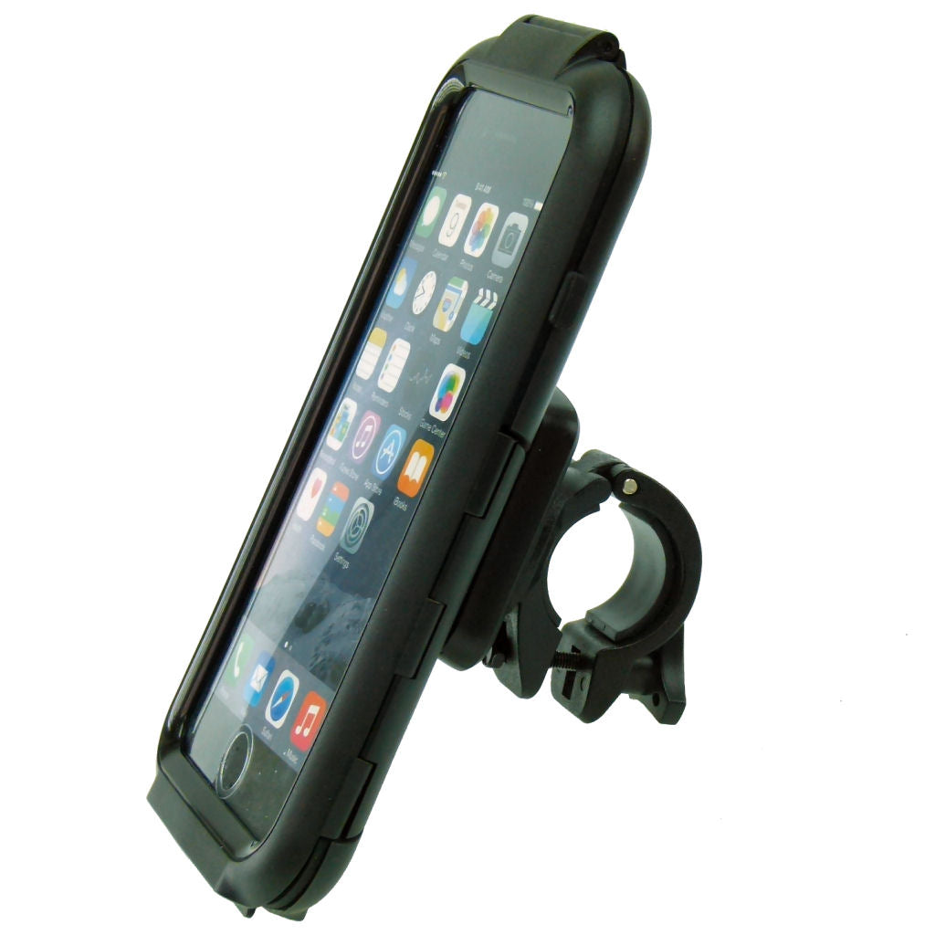 Easy Fit Compact Tough Case Motorcycle Bike Mount for iPhone 7 PLUS (5.5") (sku 36684)