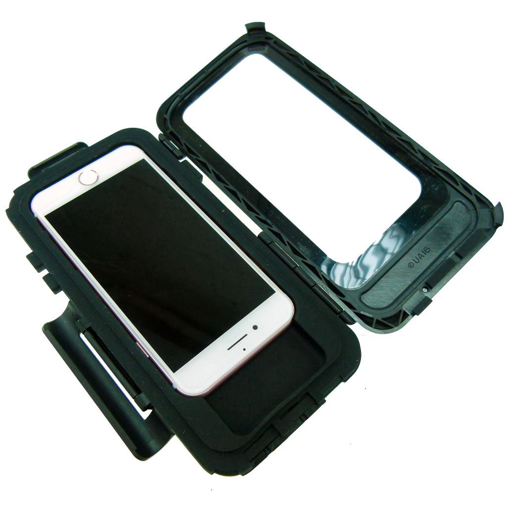 Easy Fit Tough Case Motorcycle Bike Handlebar  Mount for iPhone SE 2 (2020) (sku 53201) - BuyBits Ltd UK