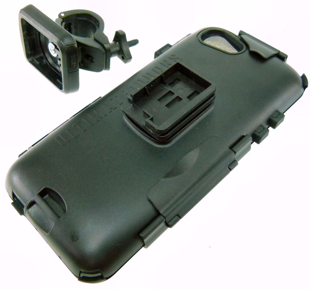 Easy Fit Tough Case Motorcycle Bike Handlebar  Mount for iPhone SE 2 (2020) (sku 53201) - BuyBits Ltd UK