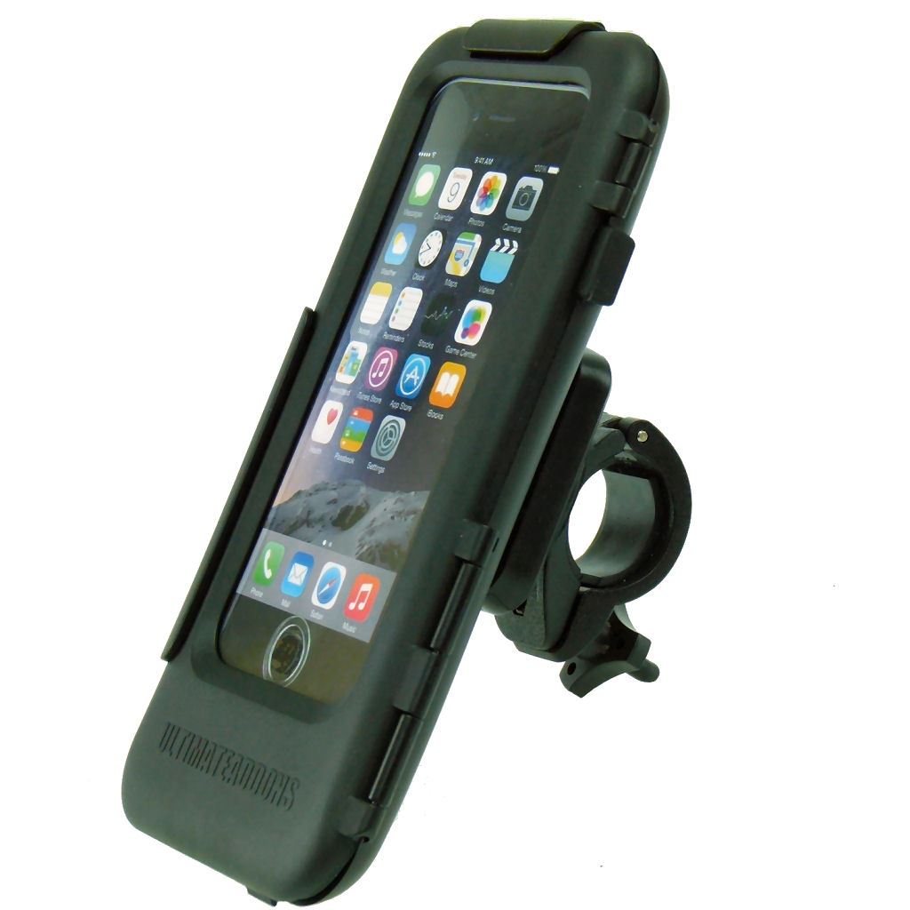 Easy Fit Tough Case Motorcycle Bike Handlebar  Mount for iPhone SE 2 (2020) (sku 53201) - BuyBits Ltd UK