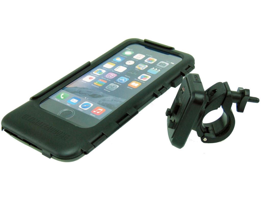 Easy Fit Tough Case Motorcycle Bike Handlebar  Mount for iPhone 7 PLUS (5.5") (sku 36686)