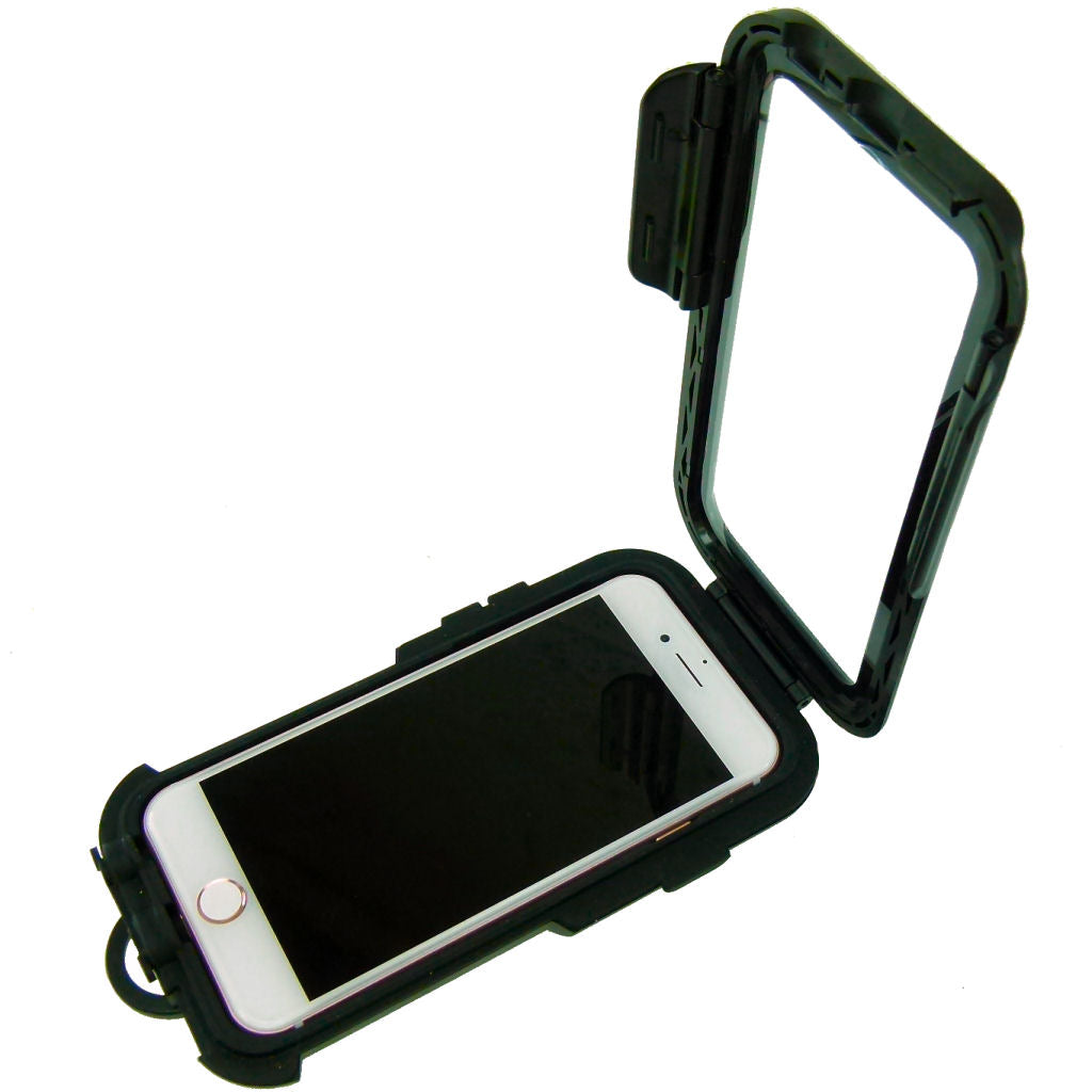 PRO Fit Motorcycle Bike Handlebar Compact Tough Case Mount for iPhone 8 PLUS (5.5") (sku 37134)