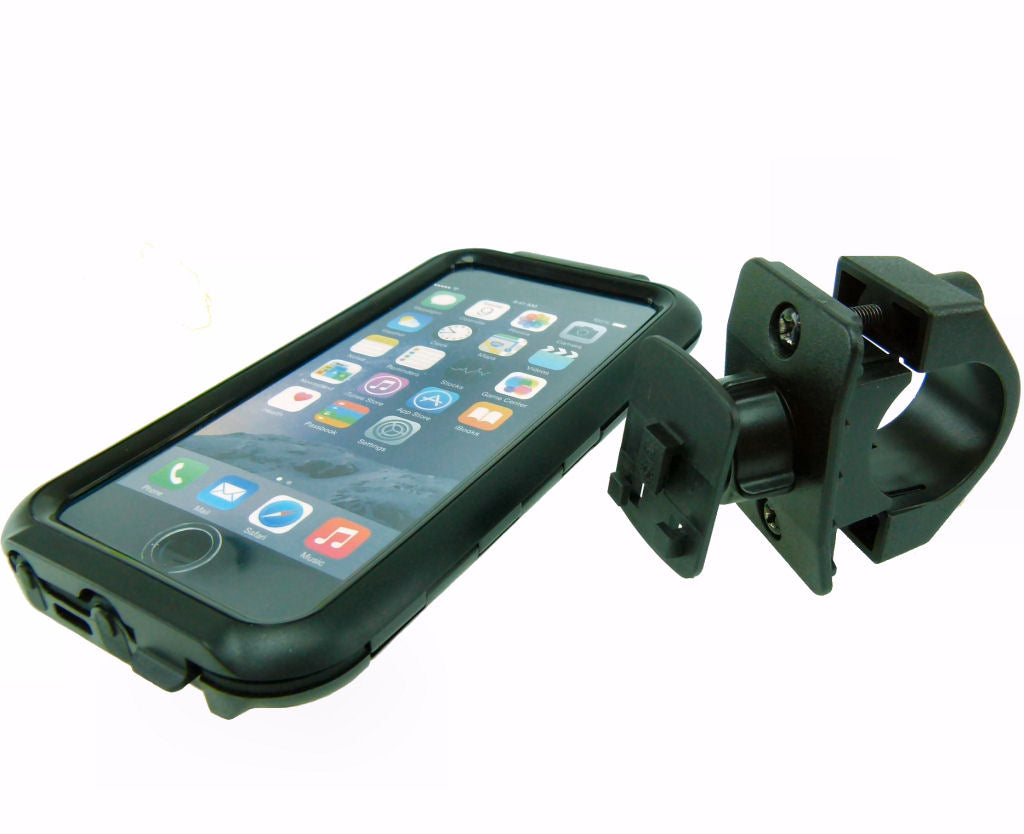 PRO Fit Motorcycle Bike Handlebar Compact Tough Case Mount for iPhone 7 PLUS (5.5") (sku 36690)